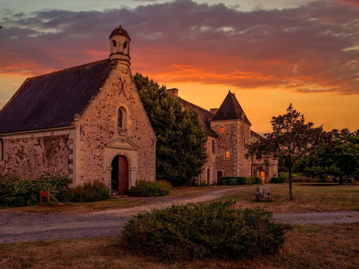 Bed and Breakfast Manoir De Jouralem Blaison Exteriér fotografie