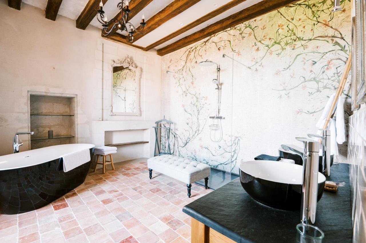 Bed and Breakfast Manoir De Jouralem Blaison Exteriér fotografie