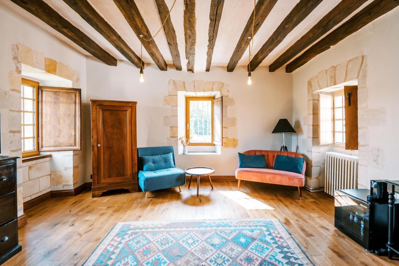 Bed and Breakfast Manoir De Jouralem Blaison Exteriér fotografie