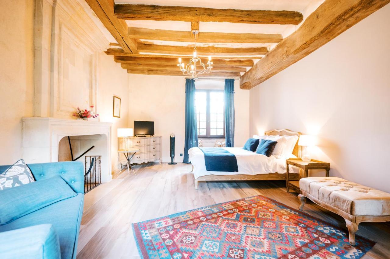 Bed and Breakfast Manoir De Jouralem Blaison Exteriér fotografie